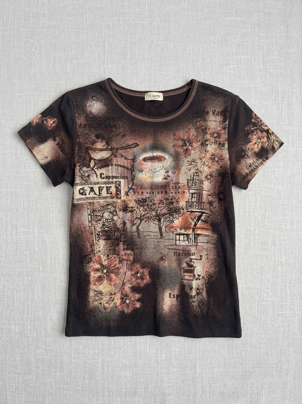 Cactus Vintage Y2K Cafe Tee